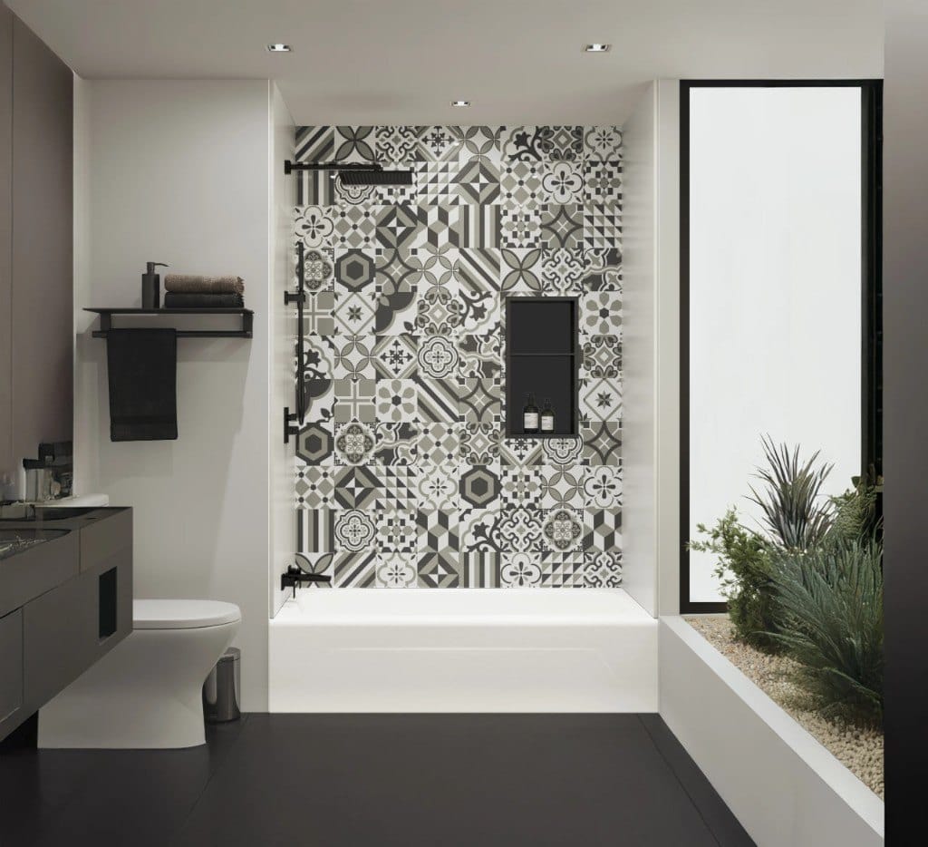 UpHome 3 Mosaic Gray 1
